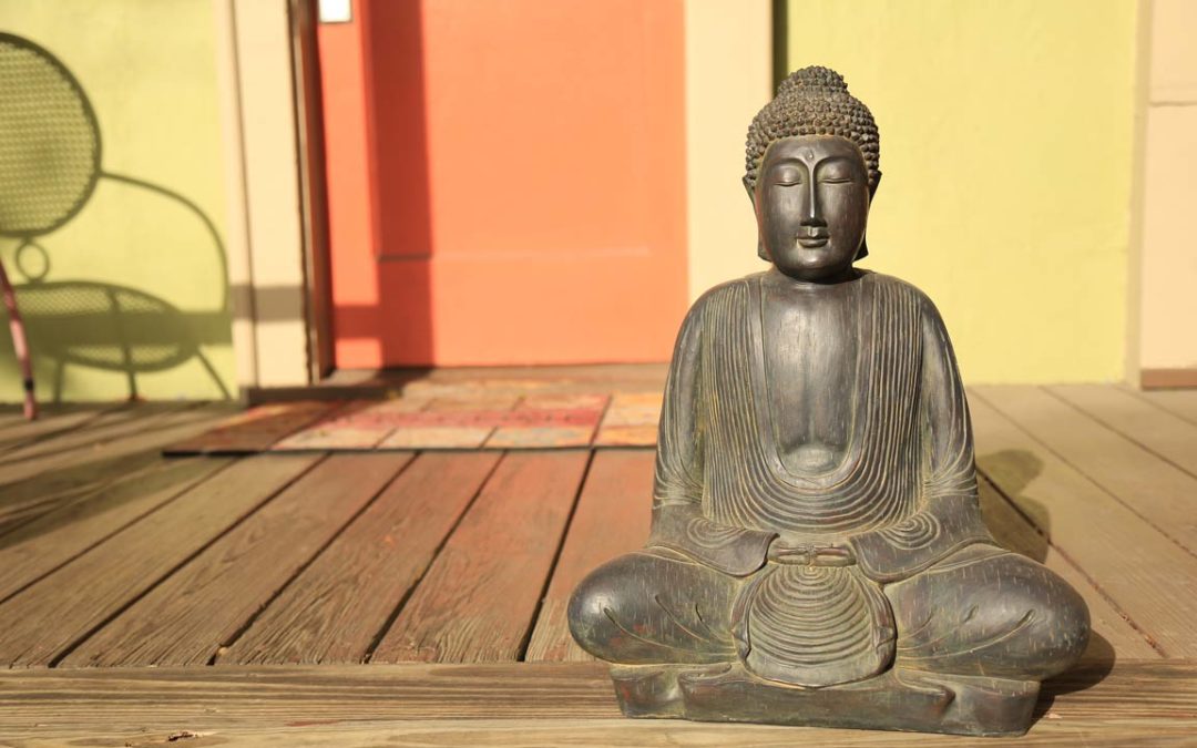 Bodhisatva on the porch